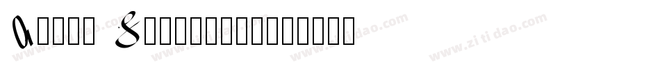 Aline Signature字体转换